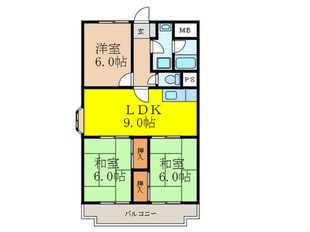 マンションcityの物件間取画像